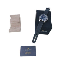 将图像加载到图库查看器中，BREITLING Superocean Automatic 44 W44mm Stainless Steel Rubber Blue DialA17367
