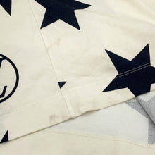 将图像加载到图库查看器中，LOUIS VUITTON LV Logo Star Chain Dress Size M White/Black Cotton100%
