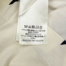 将图像加载到图库查看器中，LOUIS VUITTON LV Logo Star Chain Dress Size M White/Black Cotton100%

