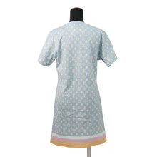 将图像加载到图库查看器中，LOUIS VUITTON Monogram T-shirt dress Size S Light Blue1ABYHV Cotton100%

