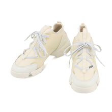 将图像加载到图库查看器中，Dior D-Connect Sneakers IvoryKCK222NGG Rubber Fabric Size 36
