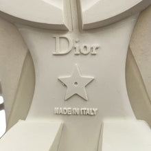 将图像加载到图库查看器中，Dior D-Connect Sneakers IvoryKCK222NGG Rubber Fabric Size 36
