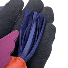 Load image into Gallery viewer, HERMES Rodeo Pegasus Cornelian/Anemone/Blue Saphir Lambskin Size PM
