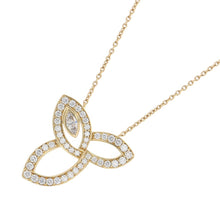 将图像加载到图库查看器中，HARRY WINSTON Lily Cluster / PendantPEDYMQRFLC 18K Yellow Gold
