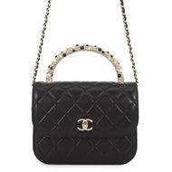 CHANEL ChainClutch Bag BlackAP4976 Lambskin