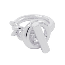 Load image into Gallery viewer, HERMES Croisette Ring Size GM/55/#15 SV925
