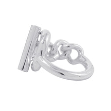 Load image into Gallery viewer, HERMES Croisette Ring Size GM/55/#15 SV925
