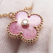 Load image into Gallery viewer, Van Cleef &amp; Arpels Vintage Alhambra 1PD Necklace 2021 Holiday CollectionVCARP7TD00 18K Pink Gold
