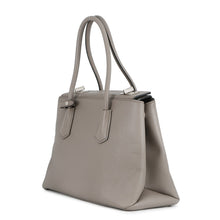 将图像加载到图库查看器中，PRADA Saffiano Leather Handbag GrayBN2823 Saffiano LeatherLeather
