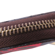 将图像加载到图库查看器中，LOUIS VUITTON Zippy Wallet RedM60450 Monogram Pumpkin Dot/Yayoi Kusama

