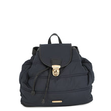 将图像加载到图库查看器中，BURBERRY Backpack Navy3830888 Nylon Leather
