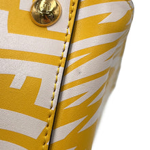 Load image into Gallery viewer, FENDI FF Verdigo Peekaboo Yellow/White8BN244 Leather Size Mini
