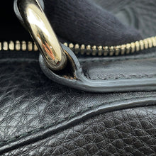 Load image into Gallery viewer, GUCCI Soho Interlocking G Mini Travel Bag Black282302 Leather
