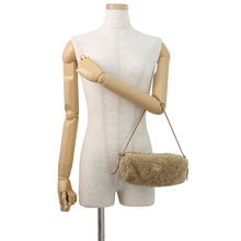Load image into Gallery viewer, MIUMIU Pouch Beige5NE851 Leather Shearling
