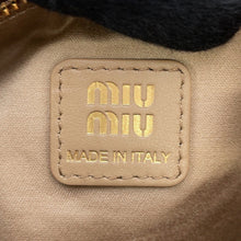 将图像加载到图库查看器中，MIUMIU Pouch Beige5NE851 Leather Shearling
