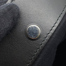 Load image into Gallery viewer, BALENCIAGA Navy tote Black/White374767 Leather Canvas
