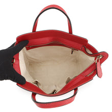 将图像加载到图库查看器中，GUCCI 2way Swing Mini Handbag Red368827 Leather
