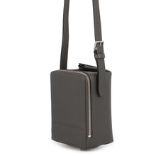 Load image into Gallery viewer, Valextra Valextra Trick Track Crossbody Dark GrayWBSR0024028LRL99GF Soft Calf Leather
