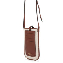 Load image into Gallery viewer, BURBERRY Annie Phone Case Beige/Brown8040877 Canvas Leather
