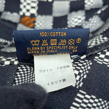 Load image into Gallery viewer, LOUIS VUITTON Bonnet Distorted Damier Reversible Bucket Hat Size 58 Black/WhiteMP2946 Cotton100%
