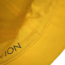 Load image into Gallery viewer, LOUIS VUITTON Hat・MonogramDenim Bucket Hat Size 58 Black/YellowM76208 Cotton60% Polyester40%
