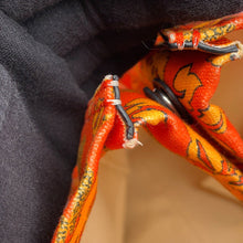 Load image into Gallery viewer, LOEWE Paula's Ibiza Tote Bag Orange/Brown Canvas Leather
