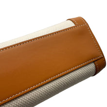 将图像加载到图库查看器中，CELINE Vertical hippopotamus Natural/Tan192082 Canvas Leather Size Small
