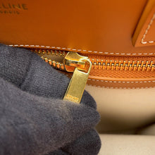 将图像加载到图库查看器中，CELINE Vertical hippopotamus Natural/Tan192082 Canvas Leather Size Small
