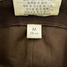 Load image into Gallery viewer, GUCCI checked fedora hat Size M Brown627041 Wool 100%
