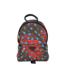 Load image into Gallery viewer, LOUIS VUITTON Palm Springs Backpack Noir/Red/BlueM41980 Monogram / Jungle Dot
