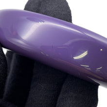 Load image into Gallery viewer, HERMES Bangle Size S/width 2cm Purple/Green LacquerWood
