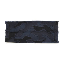 将图像加载到图库查看器中，Dior Camouflage Book Tote Navy/Black Canvas Size Large
