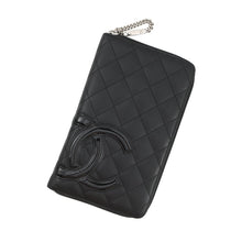 Load image into Gallery viewer, CHANEL Cambon Line Organizer BlackA26710 Lambskin
