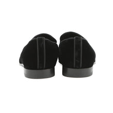 Load image into Gallery viewer, LOUIS VUITTON Auteuil loafers Black/Multicolor Velour Size 5H
