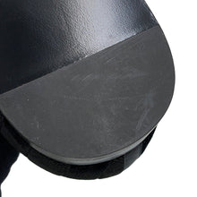 Load image into Gallery viewer, LOUIS VUITTON Auteuil line Damier loafers with embroidery logo Black Velour Size 8L
