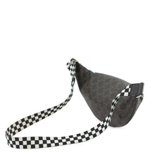 Load image into Gallery viewer, CELINE Triomphe belt bag Brown/Black/White195972 PVC
