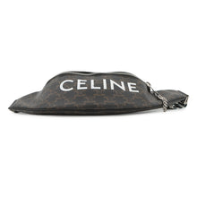 Load image into Gallery viewer, CELINE Triomphe belt bag Brown/Black/White195972 PVC
