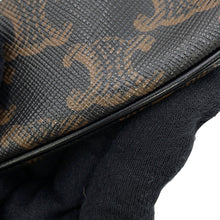 Load image into Gallery viewer, CELINE Triomphe belt bag Brown/Black/White195972 PVC
