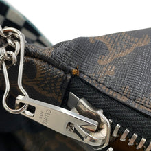 Load image into Gallery viewer, CELINE Triomphe belt bag Brown/Black/White195972 PVC
