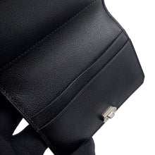 Load image into Gallery viewer, HERMES Medall Card Case Black Chevre Shamqila
