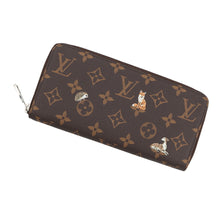 将图像加载到图库查看器中，LOUIS VUITTON Zippy Wallet Horizontal BrownM27226 Monogram Forest
