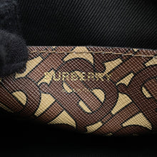 Load image into Gallery viewer, BURBERRY TBMonogram Striped Camera Bag Brown/Black/White8021485 Leather PVC
