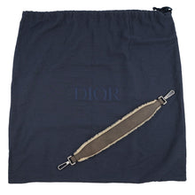 将图像加载到图库查看器中，Dior Saddle 2-way soft bag Brown Leather Mouton
