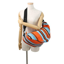 Load image into Gallery viewer, PRADA Triangle Shoulder Bag Orange/Blue/Multicolor2VY007 Canvas
