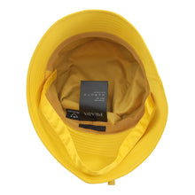 Load image into Gallery viewer, PRADA Re-Nylon Triangle Logo Bucket Hat with Mini Pouch Yellow2HC282 Nylon
