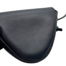 Load image into Gallery viewer, CELINE Triangle Mini Shoulder Bag Black10I193DMO Leather
