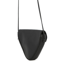 将图像加载到图库查看器中，CELINE Triangle Shoulder Bag Black19590 Leather
