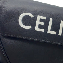 Load image into Gallery viewer, CELINE Triangle Shoulder Bag Black19590 Leather
