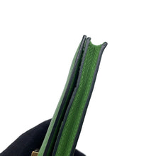 将图像加载到图库查看器中，HERMES Beansufla Vert Yucca Epsom
