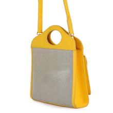 Load image into Gallery viewer, BURBERRY Pocket Bag 2WAY Bag Beige/Yellow8047352 Canvas Leather Size Mini
